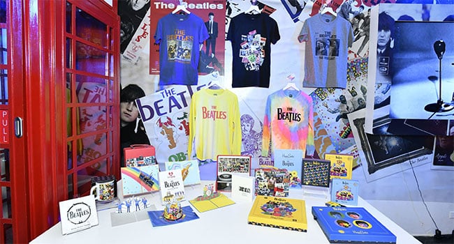 Beatles Pop-Up Shop opens in New York for holiday season