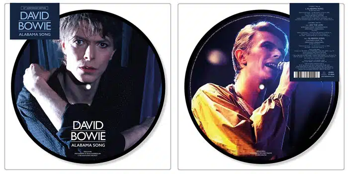 David Bowie ‘Alabama Song’ getting 40th anniversary Picture Disc