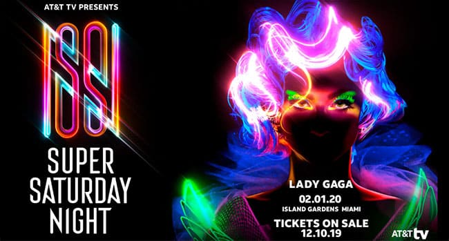 Lady Gaga to headline AT&T Super Saturday Night