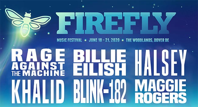 Firefly Music Festival announces 2020 lineup