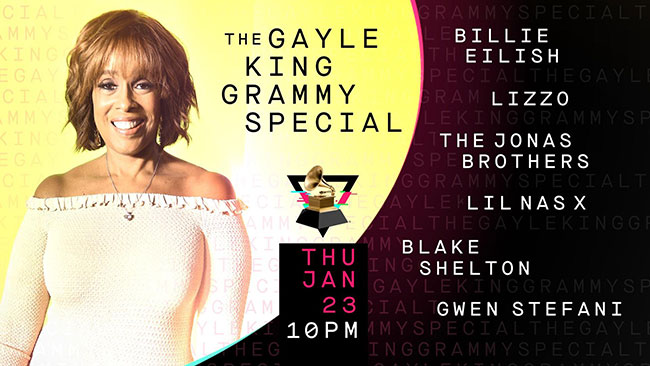 Gayle King hosting GRAMMYs primetime special