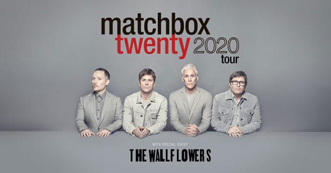 Matchbox Twenty announces 2020 summer tour with Wallflowers