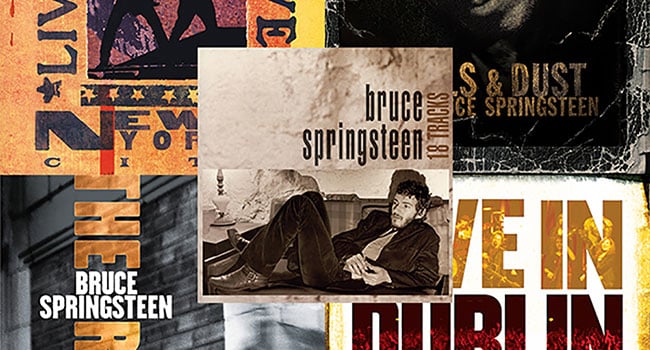 Bruce Springsteen releasing five catalog titles on LP