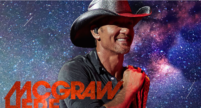 Tim McGraw announces 2020 Here on Earth Tour