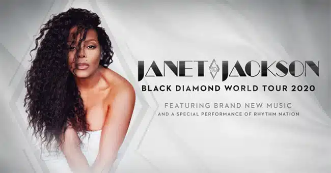 Janet Jackson announces Black Diamond World Tour 2020
