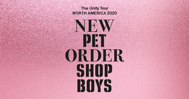 Pet Shop Boys & New Order 2020 Tour