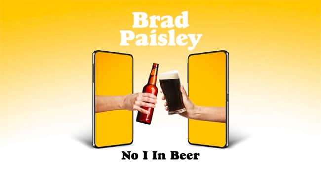 Brad Paisley releases ‘No I In Beer’