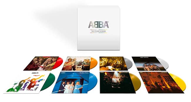 ABBA announces 8 LP colored vinyl box set