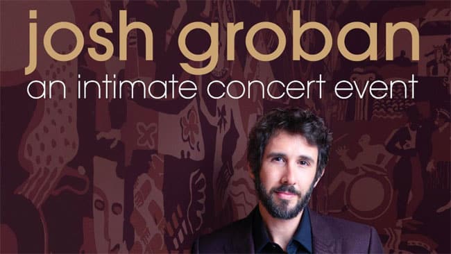Josh Groban announces intimate livestream concert