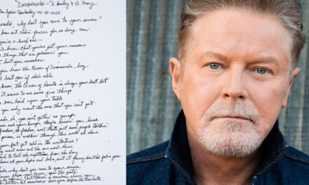 Don Henley handwritten ‘Desperado’ lyrics at auction