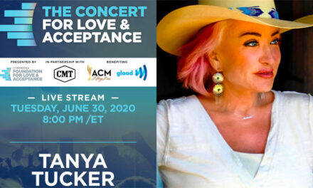 Tanya Tucker headlining 2020 Concert for Love & Acceptance
