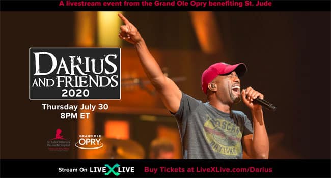 Darius Rucker announces virtual ‘Darius & Friends’ concert