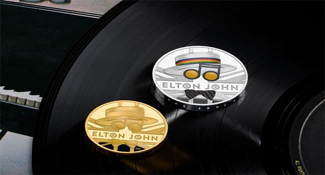 Royal Mint honoring Elton John with limited edition coins
