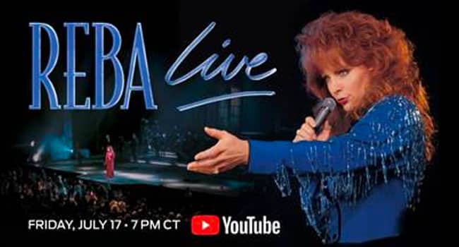 Reba releasing ‘Reba: Live’ concert special via YouTube