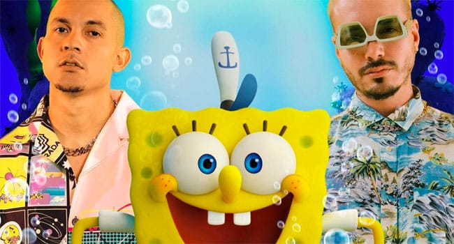 Tainy, J Balvin team for ‘Agua’ from new ‘Spongebob’ film