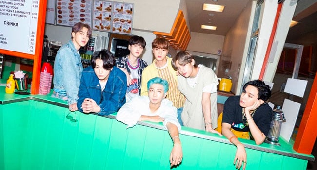 BTS tops Billboard 100 for second consecutive week