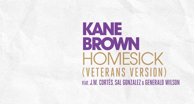 Kane Brown releases Veterans version of ‘Homesick’