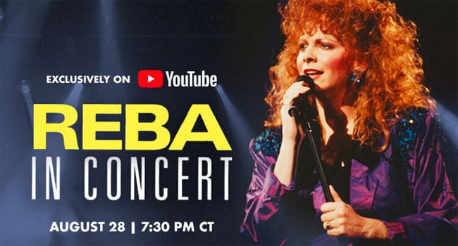 Reba announces ‘Reba In Concert’ special via YouTube
