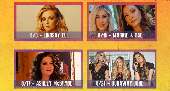 Lindsay Ell, Maddie & Tae, Ashley McBryde, Runaway June among Song Suffragettes special guests