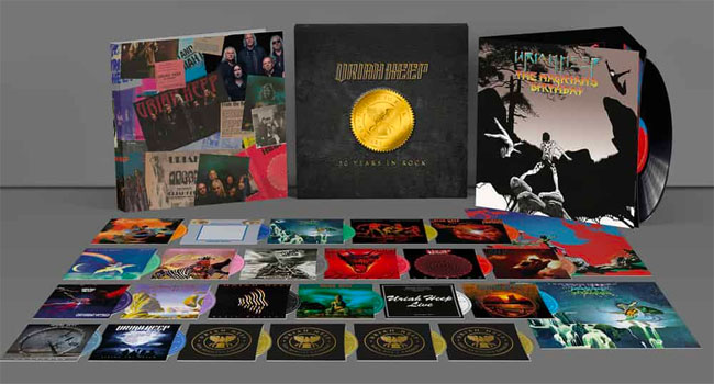 Uriah Heep announces massive 50th anniversary box set