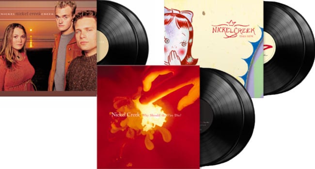 Craft Recordings announces Nickel Creek vinyl reissues