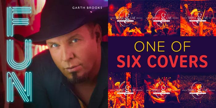 Garth Brooks  Garth reveals tracks for 10-disc target set