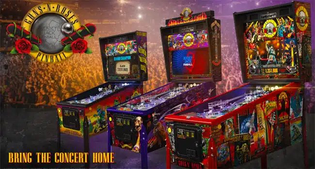 Guns N Roses release pinball game