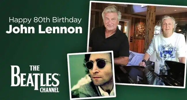 Paul McCartney, Alec Baldwin honoring John Lennon’s 80th birthday on SiriusXM