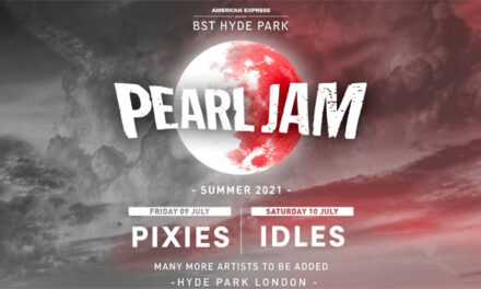 Pearl Jam headlining BST Hyde Park in 2021