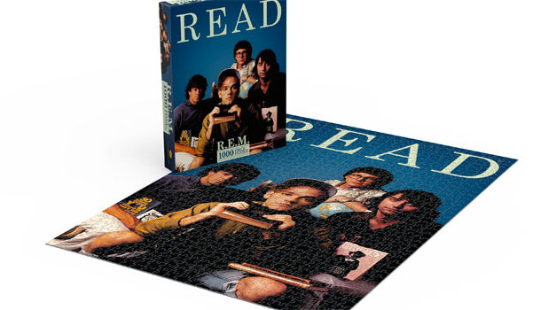 R.E.M. READ poster becomes puzzle for literacy