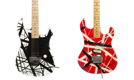 Three iconic Eddie Van Halen guitars sell for $422k