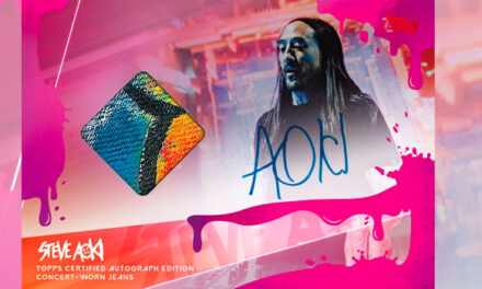 Steve Aoki designs limited edition Topps card sets