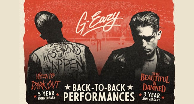 G-Eazy celebrating acclaimed albums in dual holiday livestream