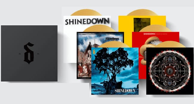 Shinedown Limited Edition Colored Vinyl Box Set
