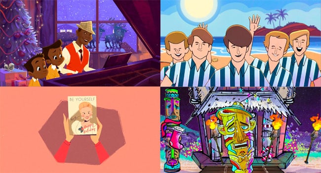 The Beach Boys, Bing Crosby among new animated Christmas videos