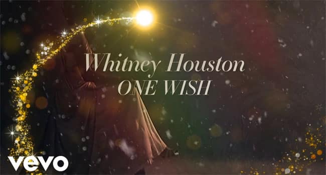 First-ever Whitney Houston ‘One Wish (For Christmas)’ video released