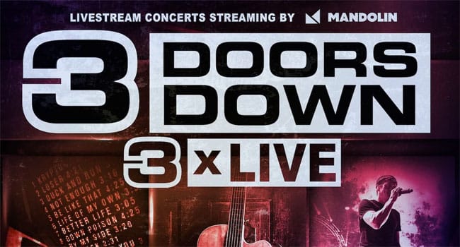 3 Doors Down announces PPV livestream series