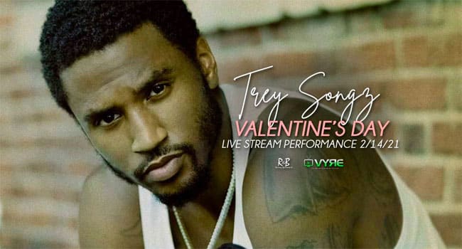 Trey Songz announces Valentine’s Day livestream