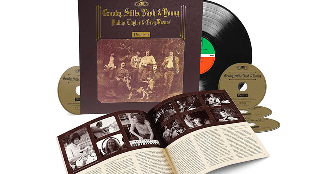 Crosby, Stills, Nash & Young announce 50th anniversary reissue of debut