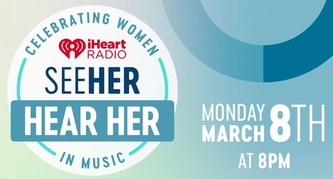 iHeartMedia teams with SeeHer for International Women’s Day special
