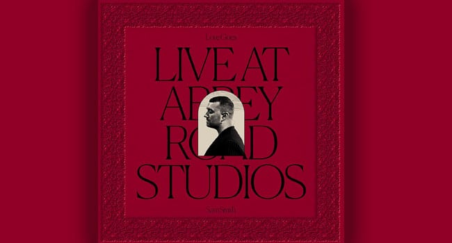 Sam Smith sets ‘Live At Abbey Road Studios’