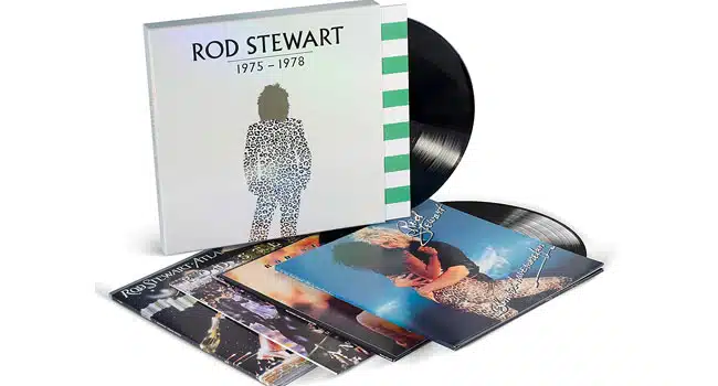 Rod Stewart Warner Records albums compiled as vinyl box set