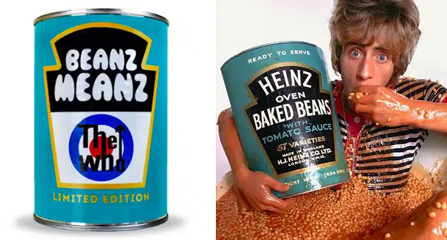 The Who reunites with Heinz Beanz for charity cans