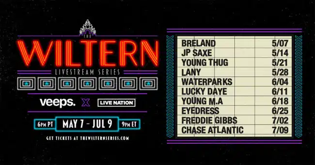 Veeps equips more than 60 Live Nation venues with livestreaming technology