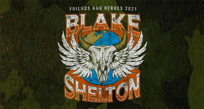 Blake Shelton announces Friends and Heroes 2021 Tour