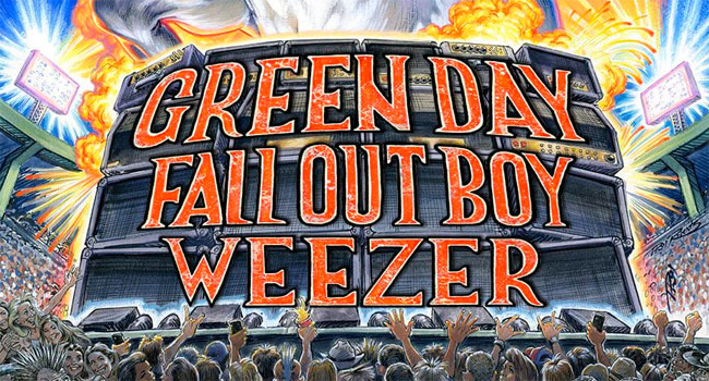 Green Day, Fall Out Boy & Weezer - Hella Mega Tour