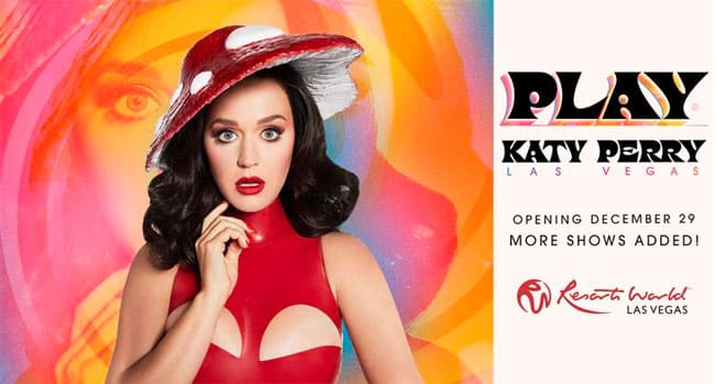 Katy Perry extends Las Vegas residency