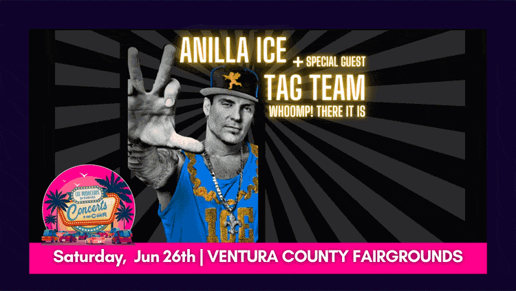 Vanilla Ice headlining Concerts in Your Car