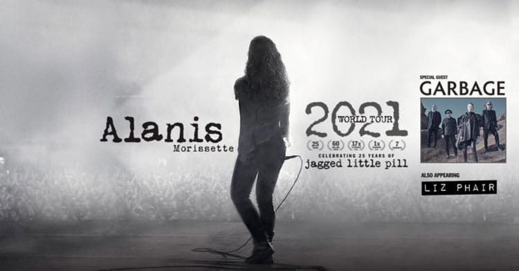 Alanis Morissette announces 2021-2022 world tour dates