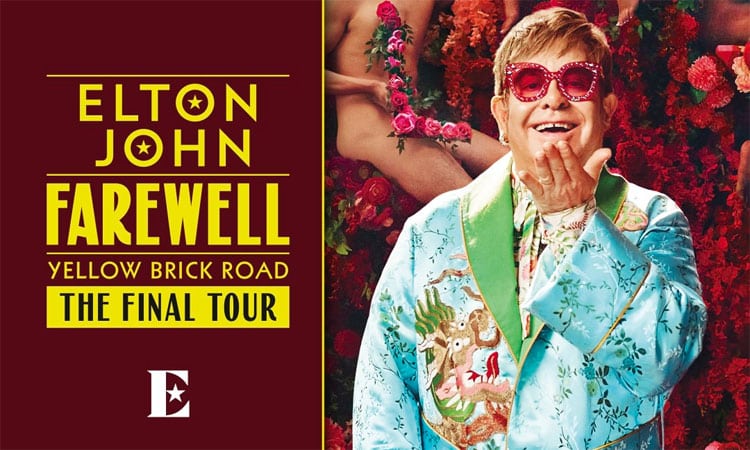 Elton John announces final Farewell Yellow Brick Road tour dates